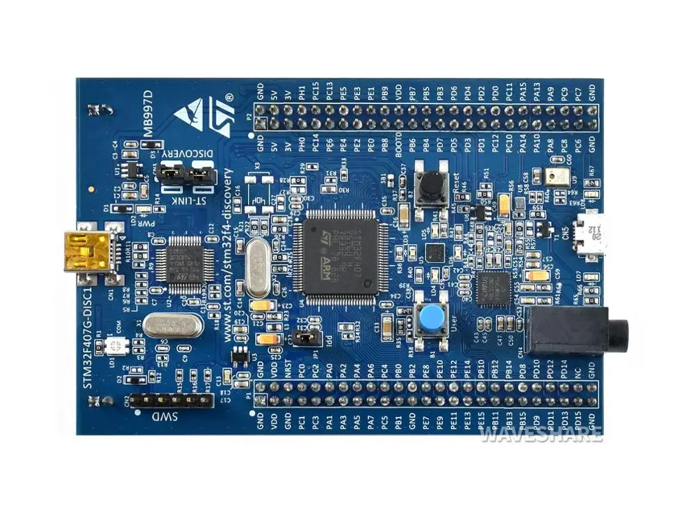 ST Official MB997D STM32F4DISCOVERY STM32F4  Discovery, 32- , - 1 , 192     STM32 F4