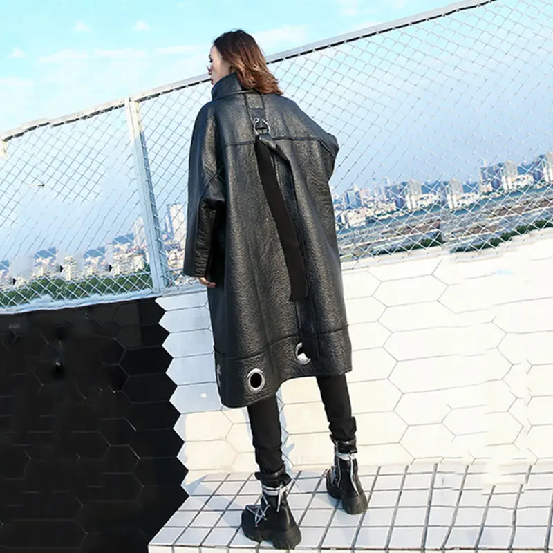 XITAO Плюс Размер блесток искусственная кожа Женская мода Новинка 2019 осень