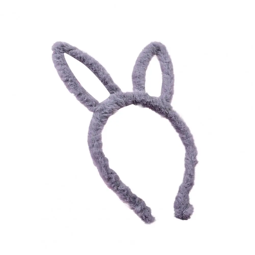 

Kids Cute All-matched Cartoon Rabbit Ear Plush Hairband Hair Stylish Accessories