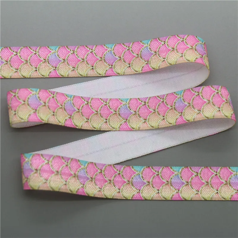 Эластичная Повязка на голову с принтом русалка 5 ярдов | Дом и сад