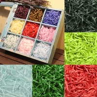 20g diy paper raffia shredded crinkle paper confetti gift box filling material birthday wedding gifts party supplies