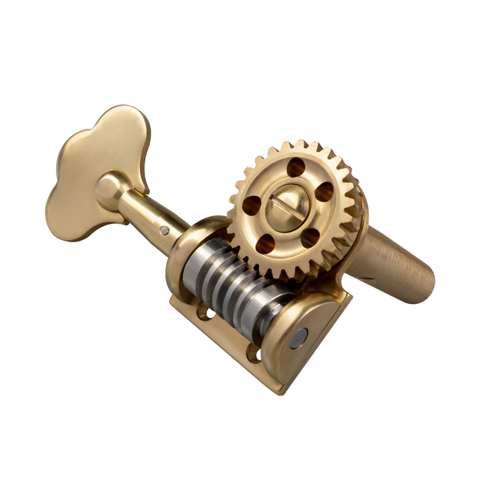 

4pcs German Style Double Bass Single Tuning Pegs Tuner Machine Heads 2 Left 2 Right for 4/4 3/4 Double Bass