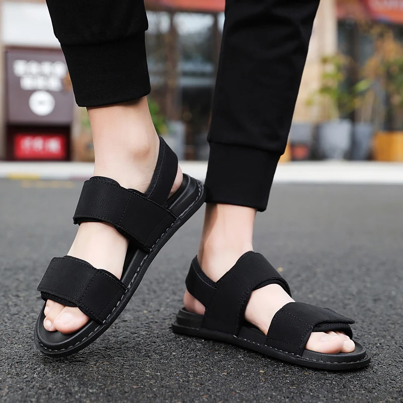 

New Summer Men Sandals Casual Beach Men Casual Shoes High Quality Men's Shoes Breathable Rome Sandals Zapatillas