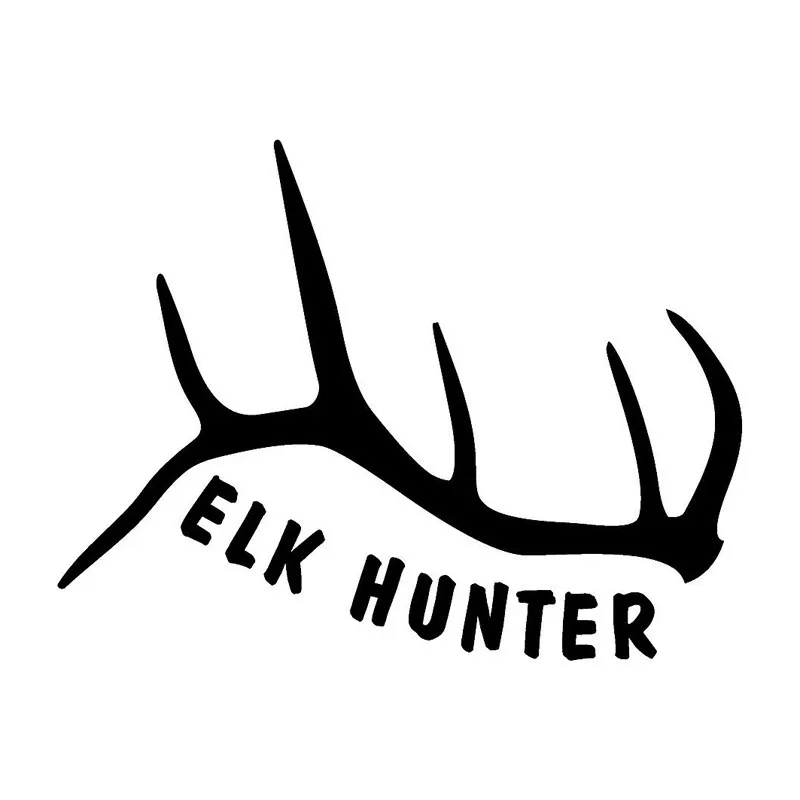 EBdecal Elk Hunter для Авто/бампер/окно виниловая наклейка наклейки DIY Декор CT146|Наклейки