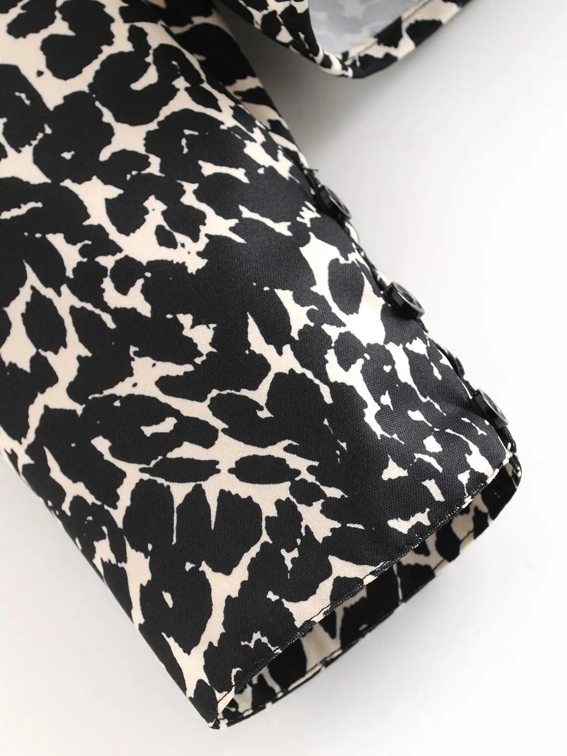 Женская блузка с круглым вырезом ZA Повседневная рубашка длинным рукавом и