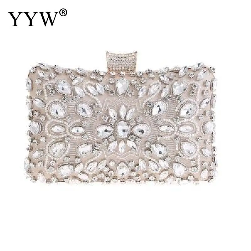 

Изысканная Роскошная вечерняя сумочка-клатч из искусственного камня, свадебные сумки, сумки через плечо, трендовая женская сумка, вечерние ...