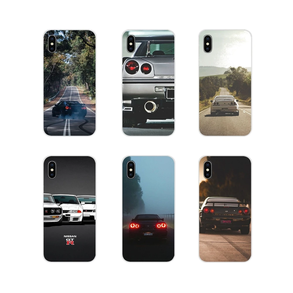 Аксессуары чехлы для телефонов Nissan Skyline Gtr R34 Motorola Moto X4 E4 E5 G5 G5S G6 Z Z2 Z3 G G2 G3 C Play