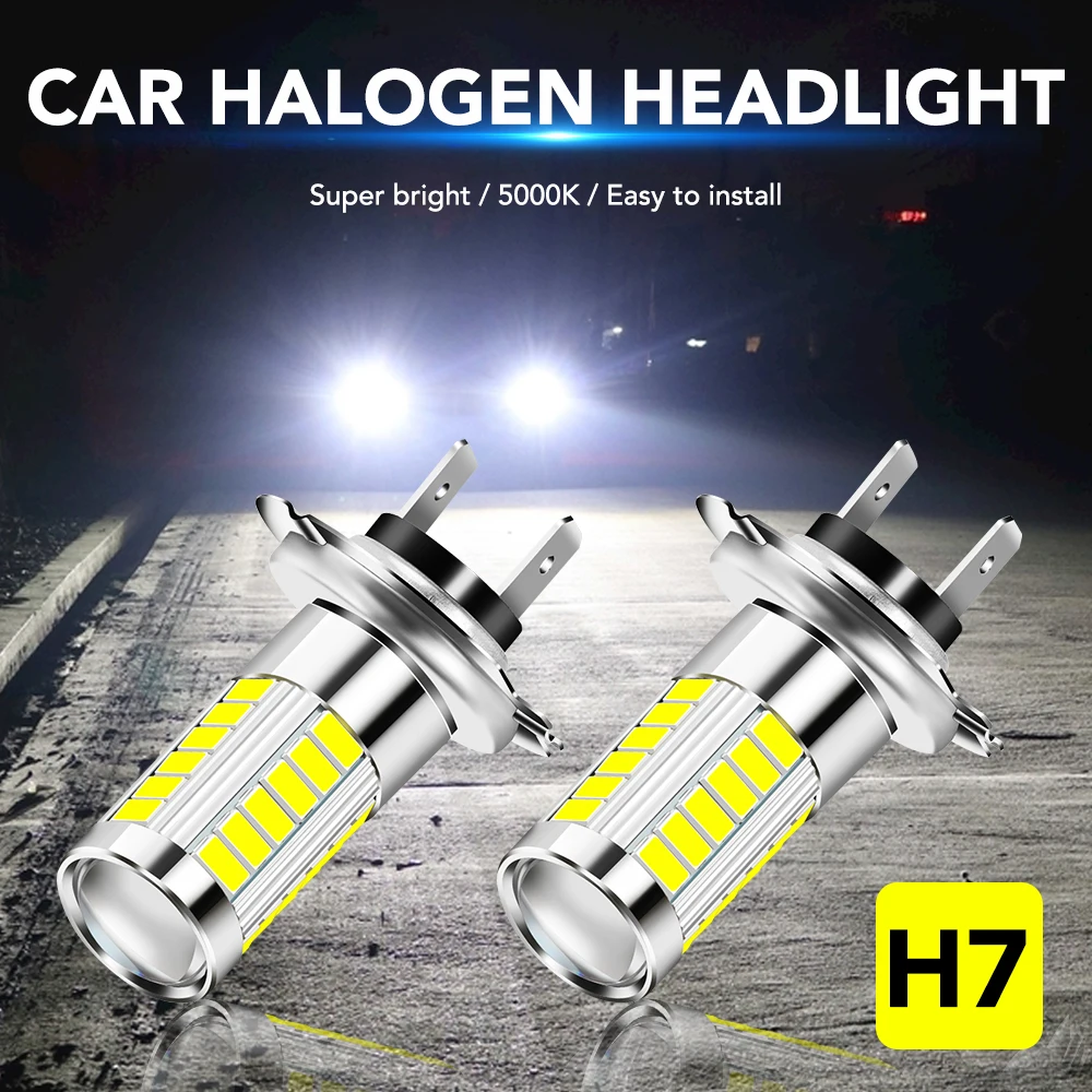 H7 5630 LED Light Car Headlight Lamp Bulb for Chrysler Aspen Pacifica PT Cruiser Sebring Town Country | Автомобили и мотоциклы