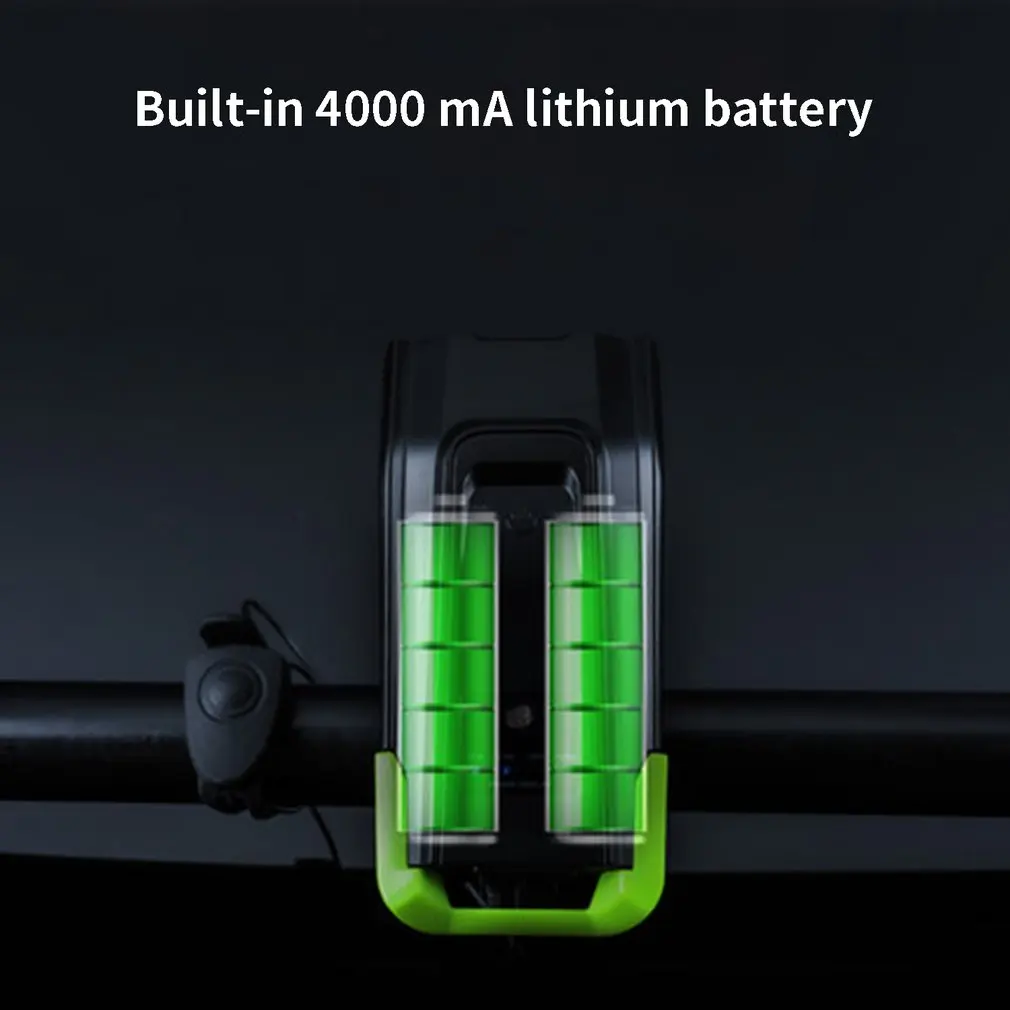 

Bicycle Headlights Usb Charging Headlights Horns Mountain Bike Horn Headlights Highlighting Bicycle Horns
