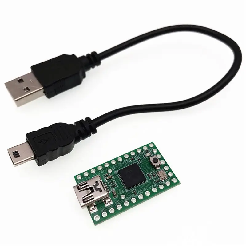 Teensy 2 0 USB плата для разработки Электрический AVR Arduino ISP ATMEGA32U4 модуль|Аксессуары
