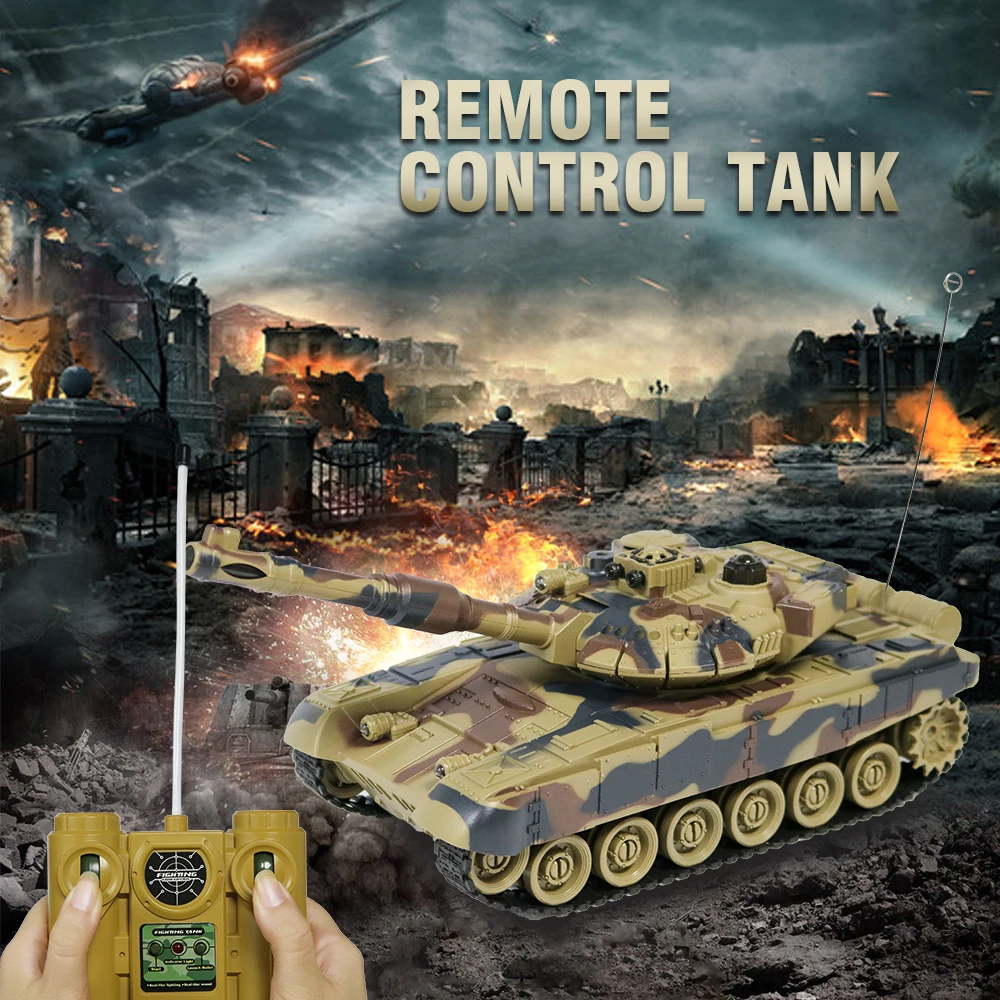 Радиоуправляемый Танк 1/28 игрушки с дистанционным управлением боевой T90
