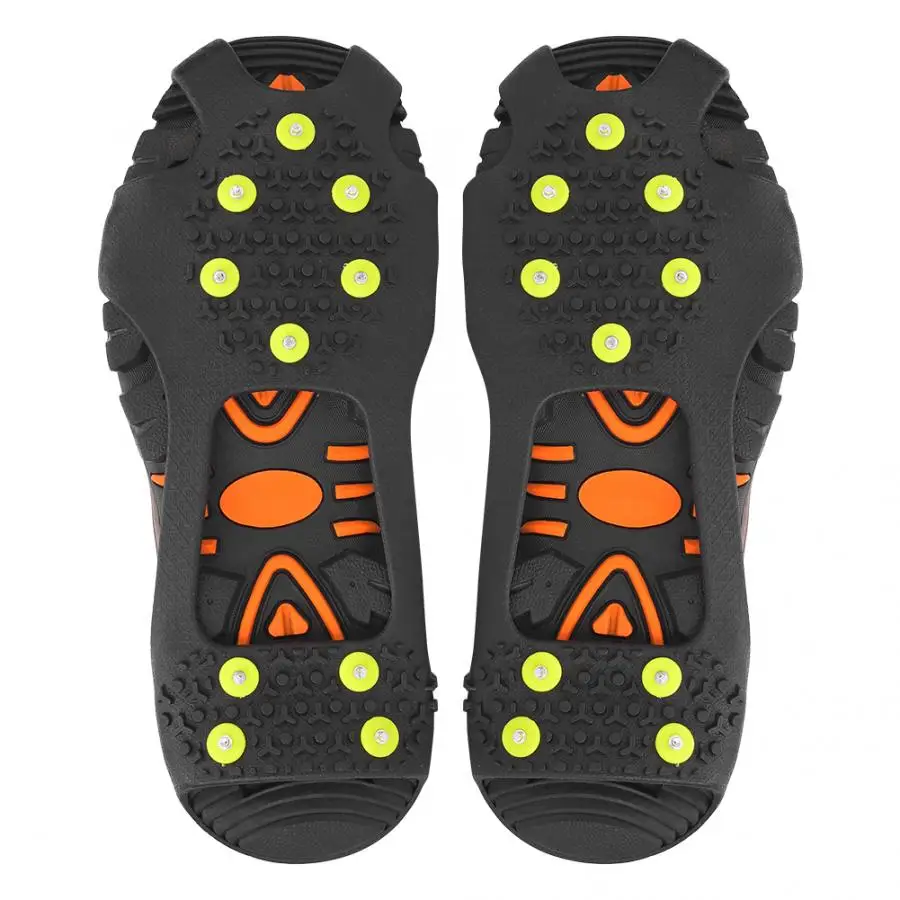 1 пара универсальные альпинистские скобы 10 зубьев противоскользящие для льда