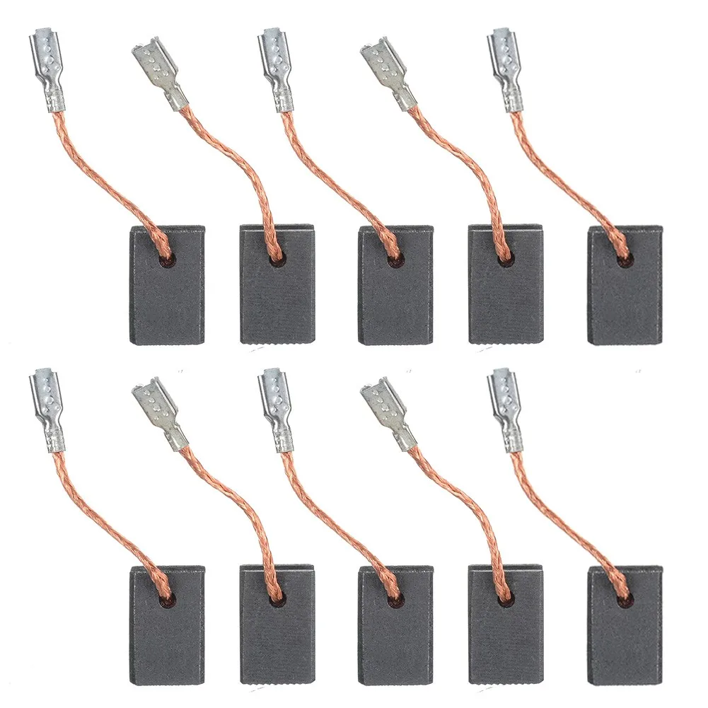 

10 шт., сменные угольные щетки для Bosch GWS14150, 5x10x17 мм