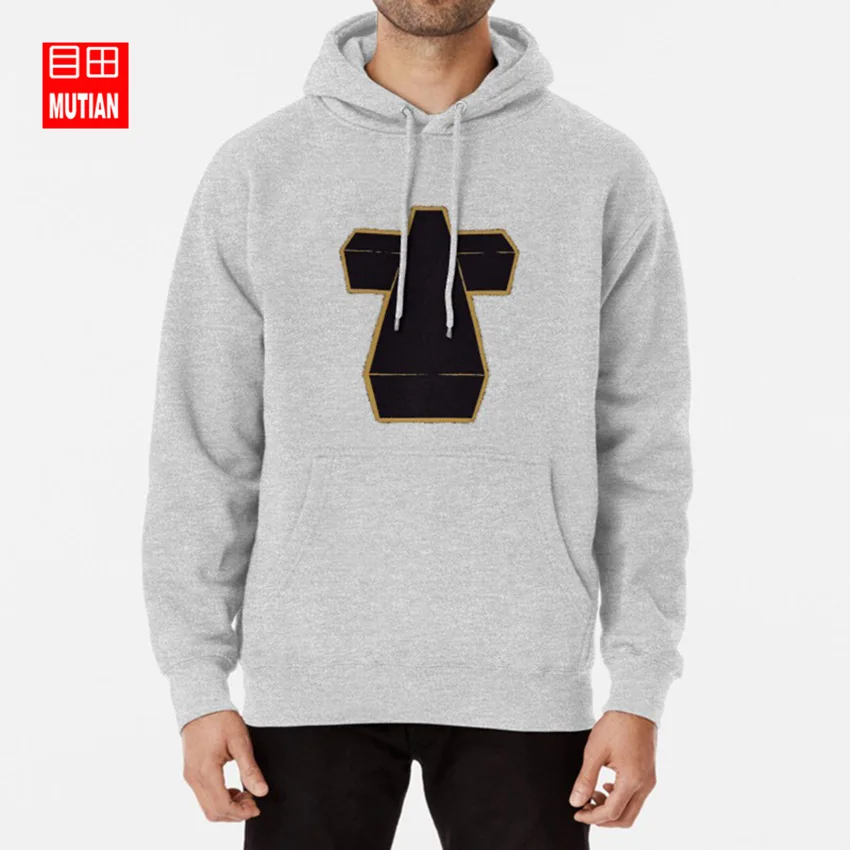 Худи с надписью юстиция крест|Мужские толстовки и свитшоты| |