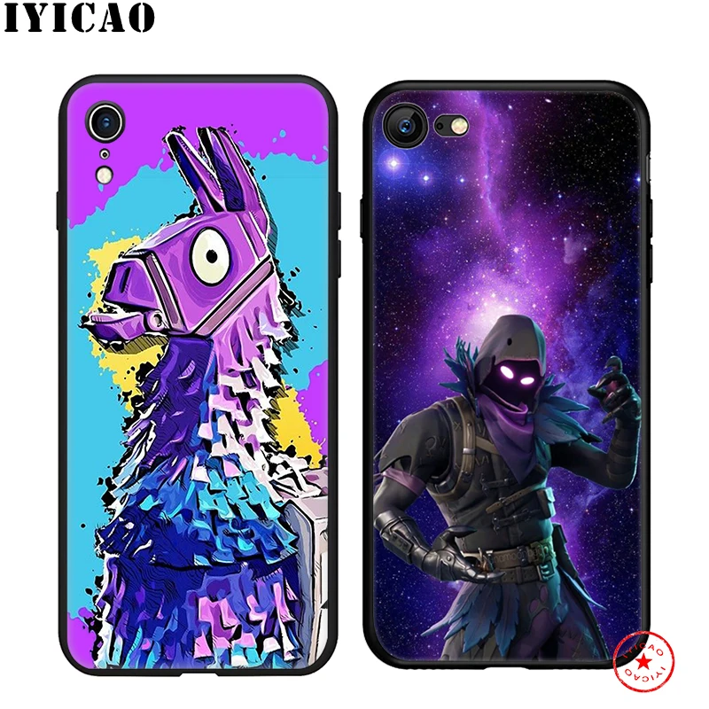 IYICAO Stash Llama skull trooper Omega Soft Case for iphone 11 Pro Xr Xs Max 6 6s 7 8 Plus 5 5s Se Silicone TPU |