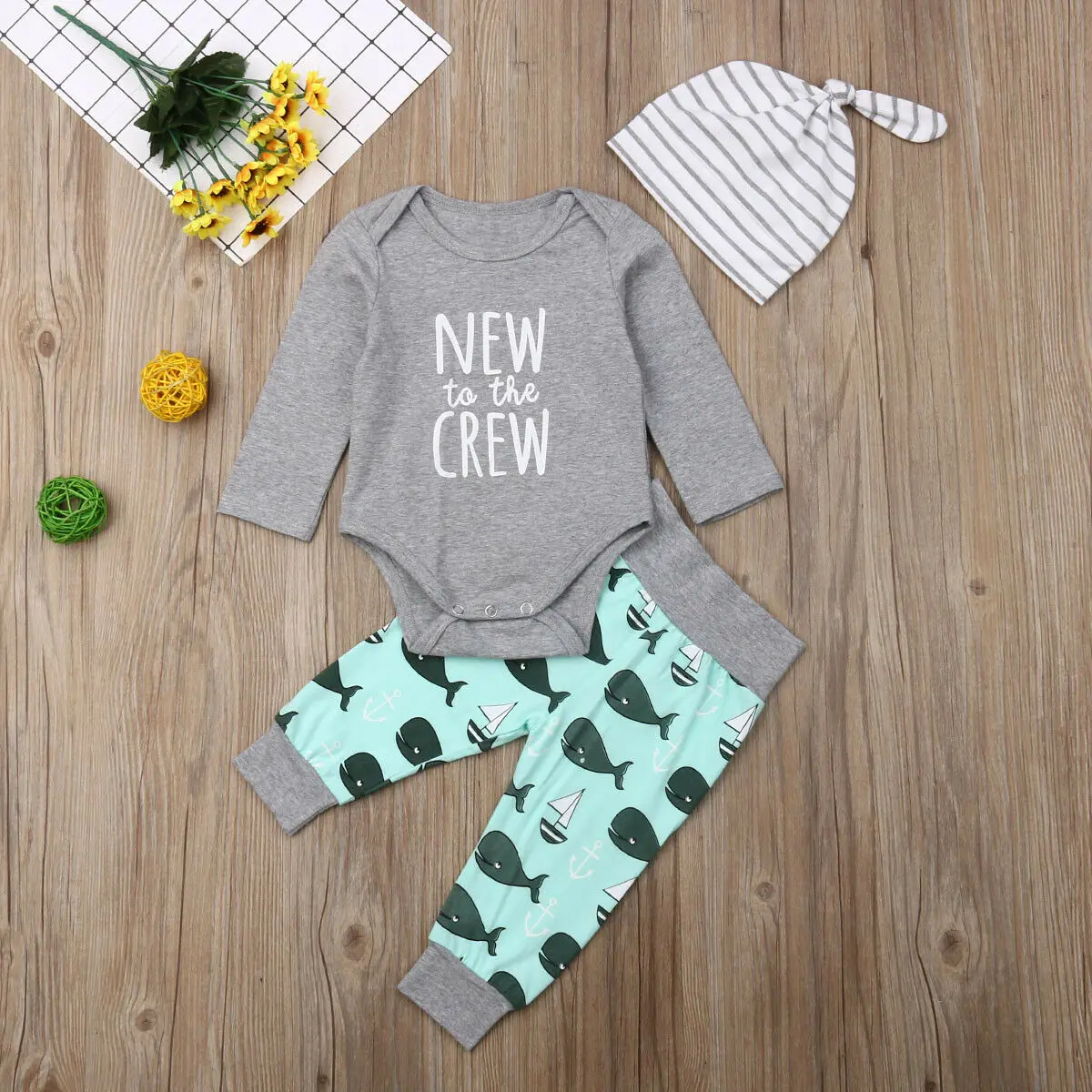 Коллекция 2019 года весенне-осенняя одежда для малышей Многослойные боди с