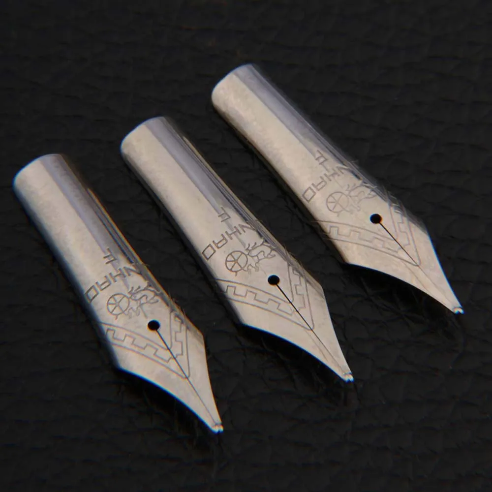 Перьевая ручка с наконечником F из нержавеющей стали подходит для большинства