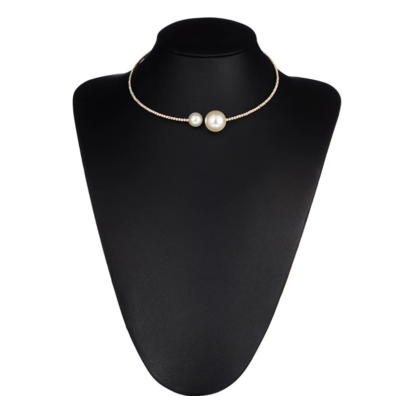 

Original Design Handmade Natural Freshwater Pearl Necklace Gold/Silver & Pearl Collar For Women Wedding Engagement Fine Jewelry