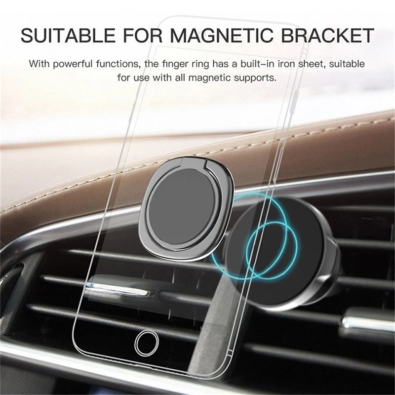 Mobile Phone Finger Ring Holder Ultra Thin Metal Desktop Stand For iPhone 11 XS Huawei Samsung Universal Smartphone Hand Bracket