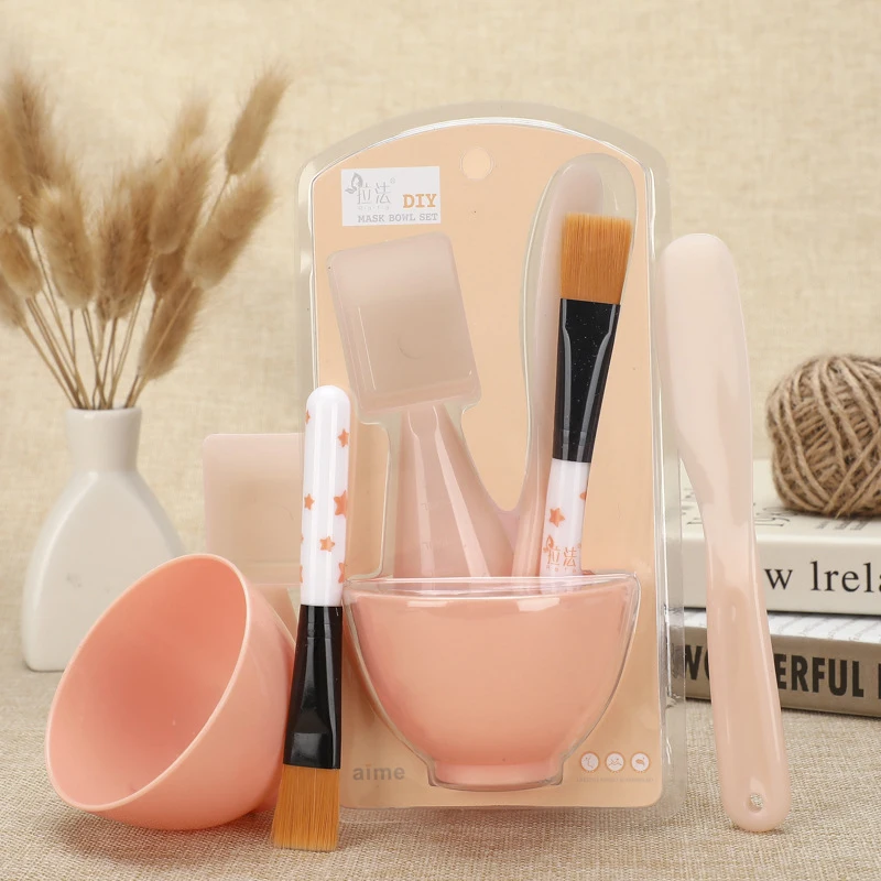Набор из 4 маски для лица набор микшерных мисок инструментов смешивания сделай