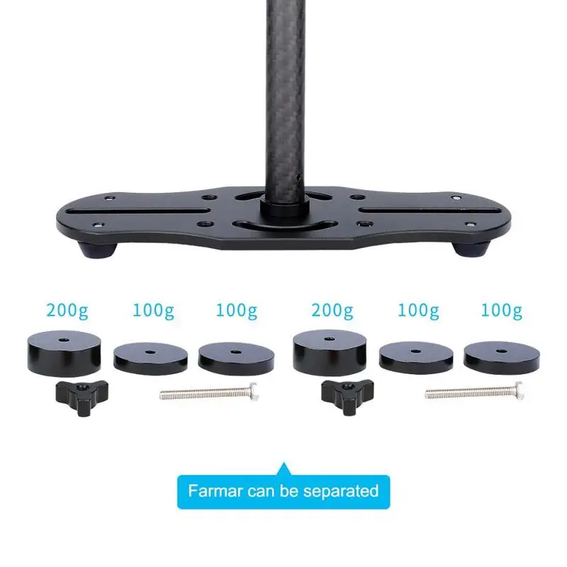 Профессиональный портативный мини Стабилизатор из углеродного волокна для