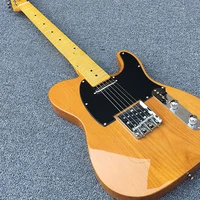 39 inch full solid basswood body butterscotch color telecaster electric guitar 6 string tl electric guitar