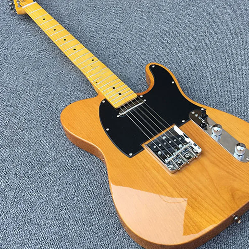 39 дюймовая полностью твердая липа корпус лютикового цвета Telecaster электрическая