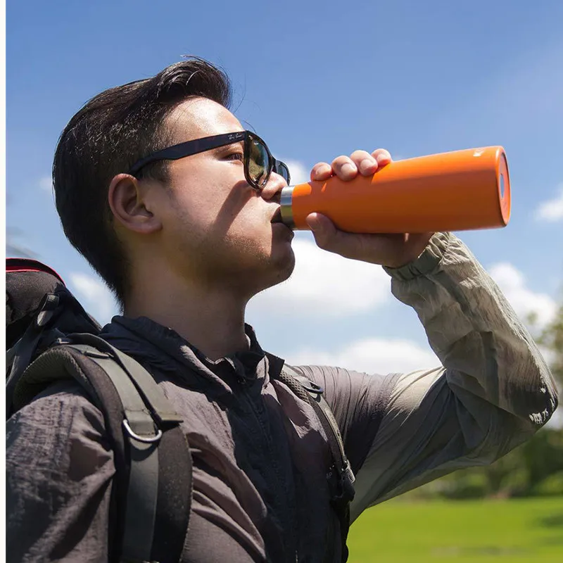 2019 Xiaomi KKF Vacuum Bottle 24h Insulation Thermoses Stainless Steel Thermos Flask Travel Sport Mug 475ML OLED Temperature Cup |