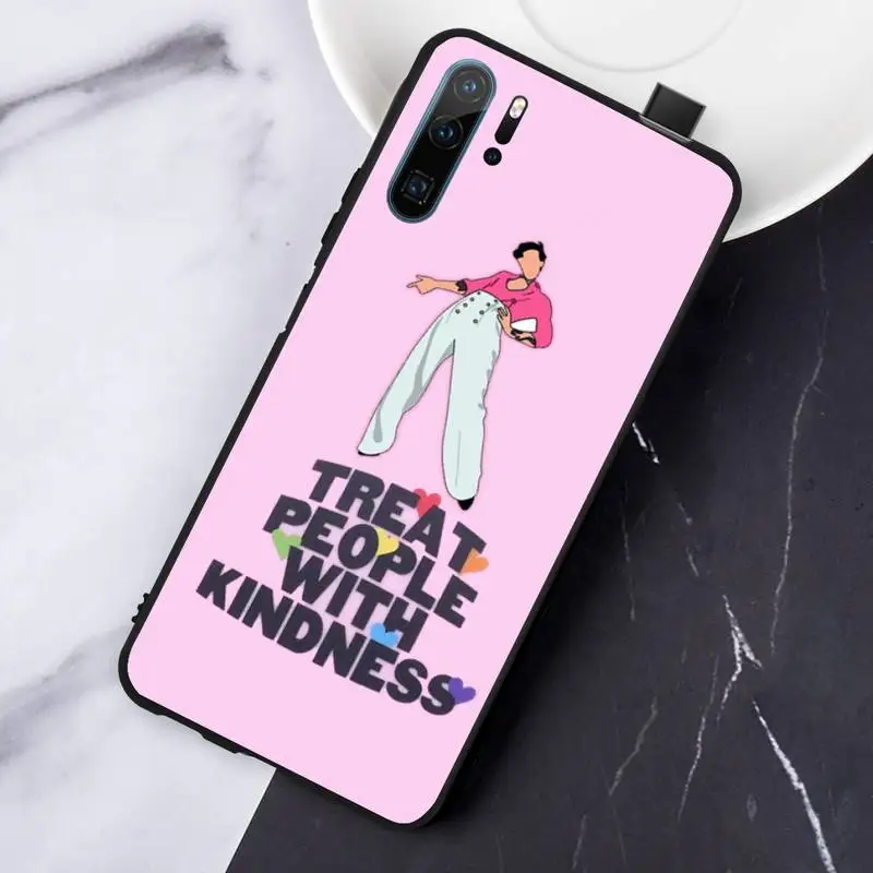 

treat people with kindness painting Phone Case For Huawei honor Mate P 10 20 30 40 Pro 10i 9 10 20 8 x Lite