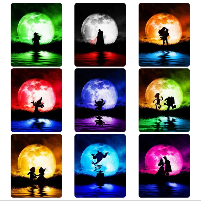 

5D DIY Diamond Painting Color cartoon Full Square&Round Diamond embroidery Cross stitch Diamond mosaic paint