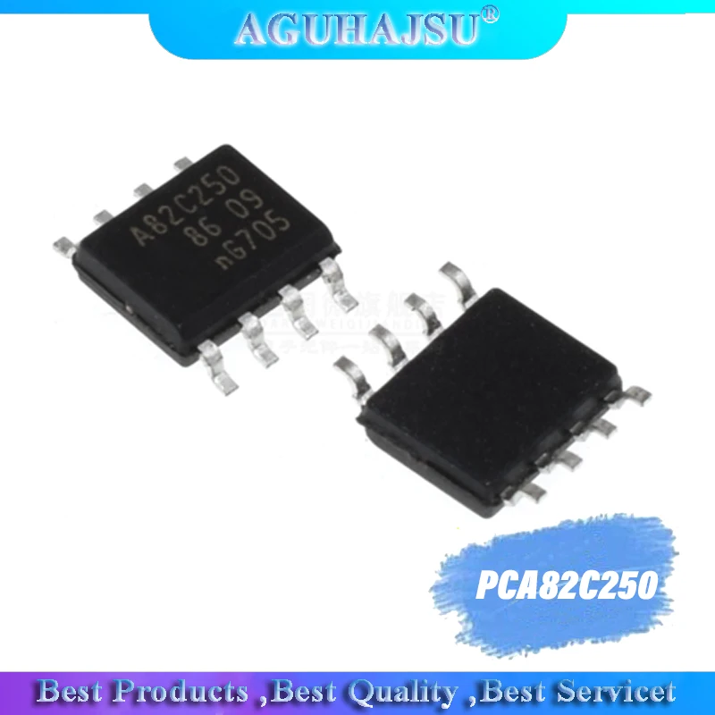 5 шт. PCA82C250 A82C250 82C250 SOP 8 CAN Интерфейс IC CTRLR 170uA в новый оригинал|c c| |