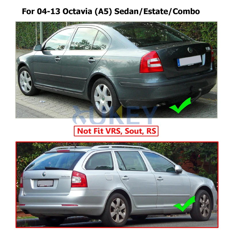 Автомобильный брызговик для Skoda Octavia 2 A5 Sedan Combo 2005 2013 2012|Грязезащита| |