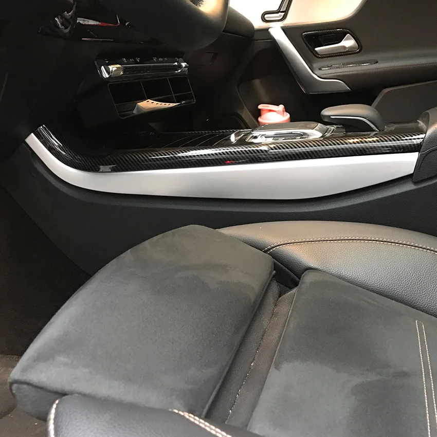 Панель для консоли Mercedes Benz A CLA Class W177 C118 A180 A200 A220 боковая декоративная накладка