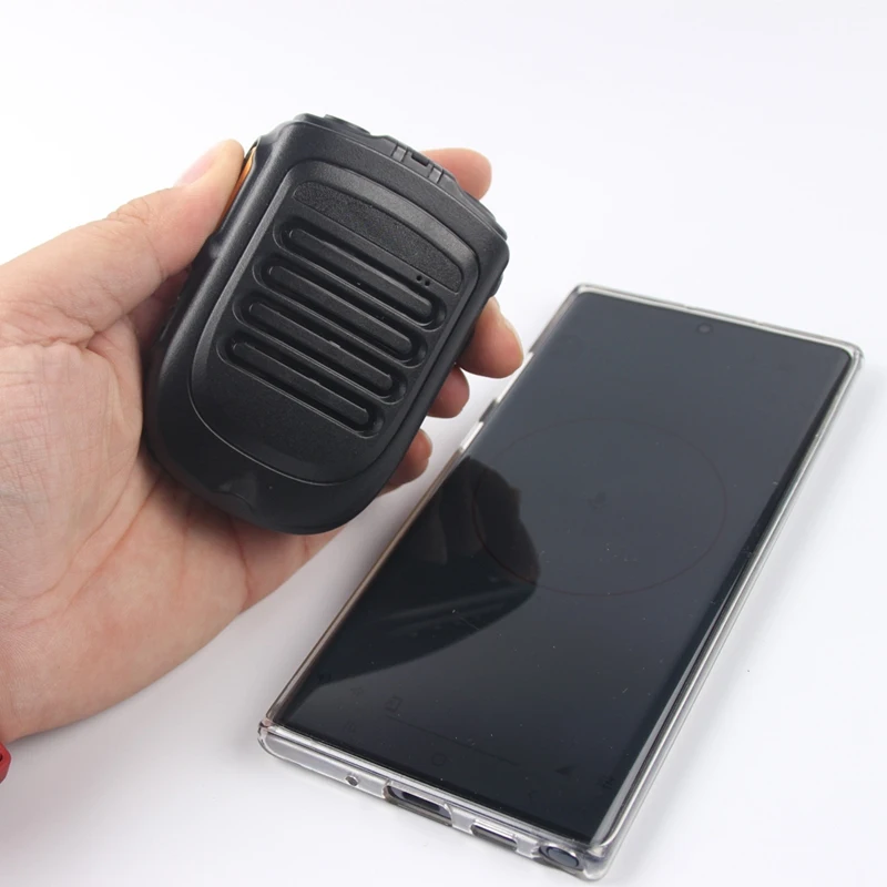 

For ZELLO Walkie Talkie Wireless Microphone Bluetooth Walkie Talkie Handheld Microphone