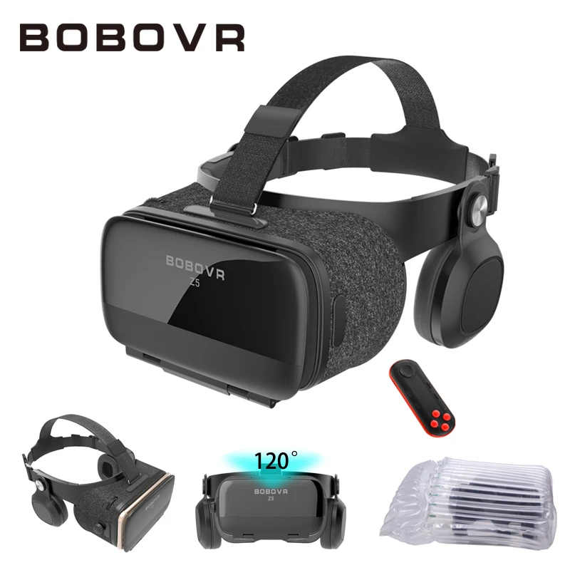 Оригинальные очки Bobovr Z5 3D VR Очки виртуальной реальности Immersive Android 120 FOV Google Cardboard
