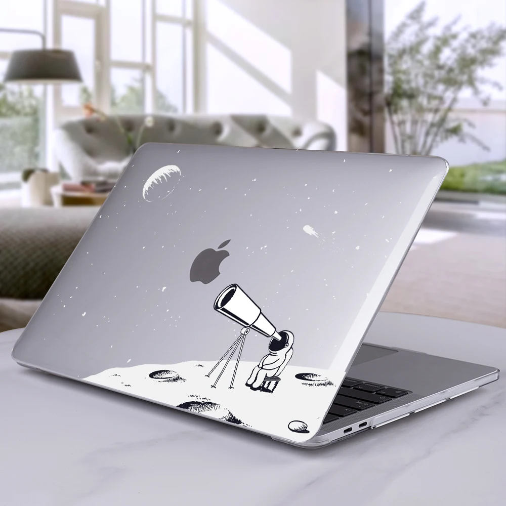 Чехол с 3d-астронавтами для Macbook Air 13 A2337 A2179 ID A2338 2020 M1 Chip Pro 14 15 16 A2442 A2141 A2485 последняя