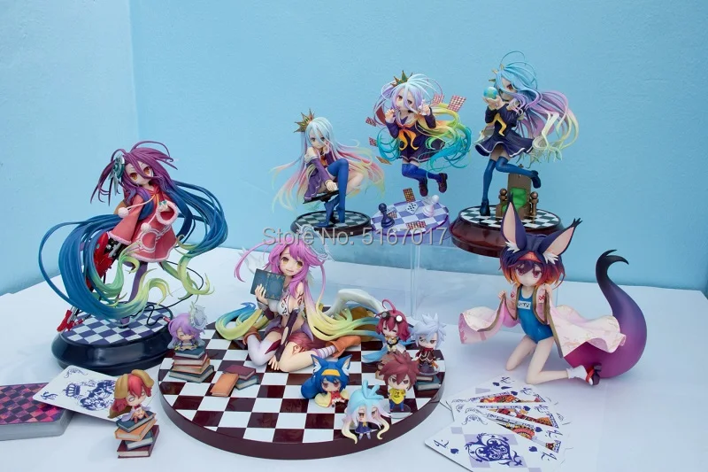 No Game No Life Shiro сексуальная фигурка героя из японского аниме ПВХ Фигурки для взрослых игрушки аниме фигурки
