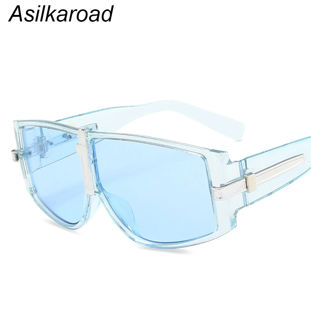 

Oversized Square Luxury Goggle Sunglasses Men Women Fashion Shades UV400 Vintage Glasses Asilkaroad