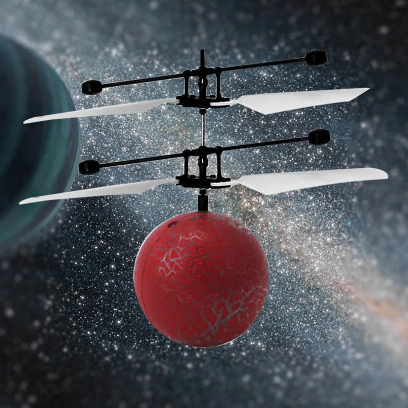 Миниатюрный Инфракрасный индукционный Дрон с ручным управлением вертолет