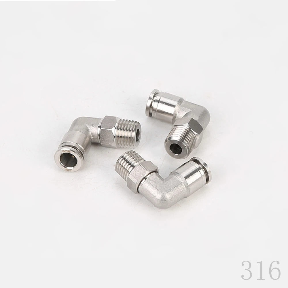 Пневматический быстроразъемный пневматический штуцер M5 M6 1/8 дюйма 1/4 3/8 1/2 BSPT