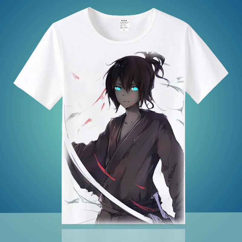 

Повседневная футболка с коротким рукавом для косплея High-Q, унисекс, аниме, норагами, Ято, Ики, юкин, Нора