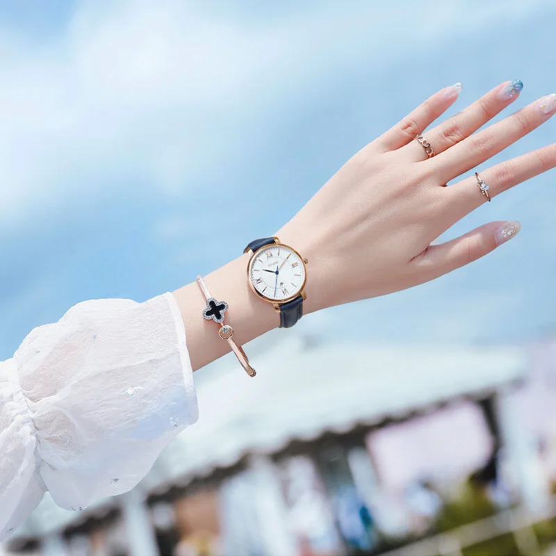 2020 роскошные женские часы изысканные кварцевые наручные водонепроницаемые