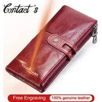 brand designer women clutch 2021 fashion wallets cowhide leather female long wallet women zipper purse coin purse for iphone x