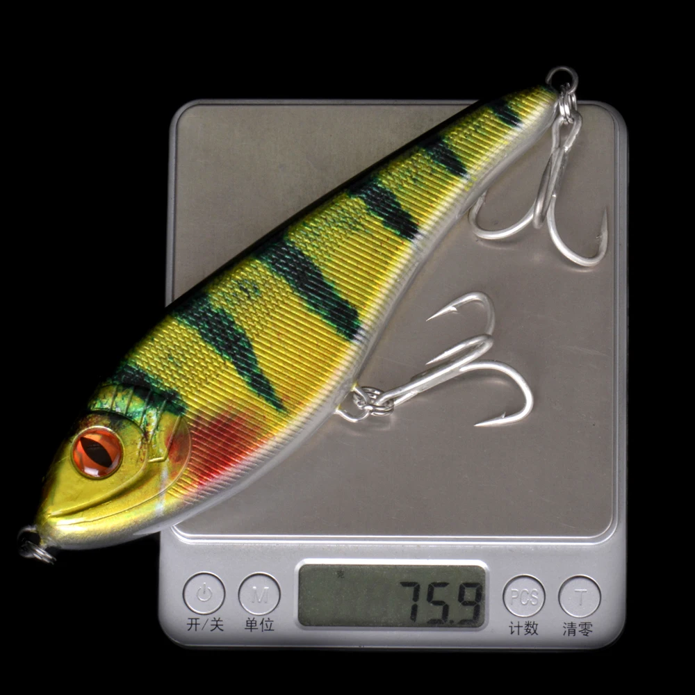 Приманка для рыбной ловли на щуку медленно Тонущая приманка Рыбка 150 мм 76 г CFLURE