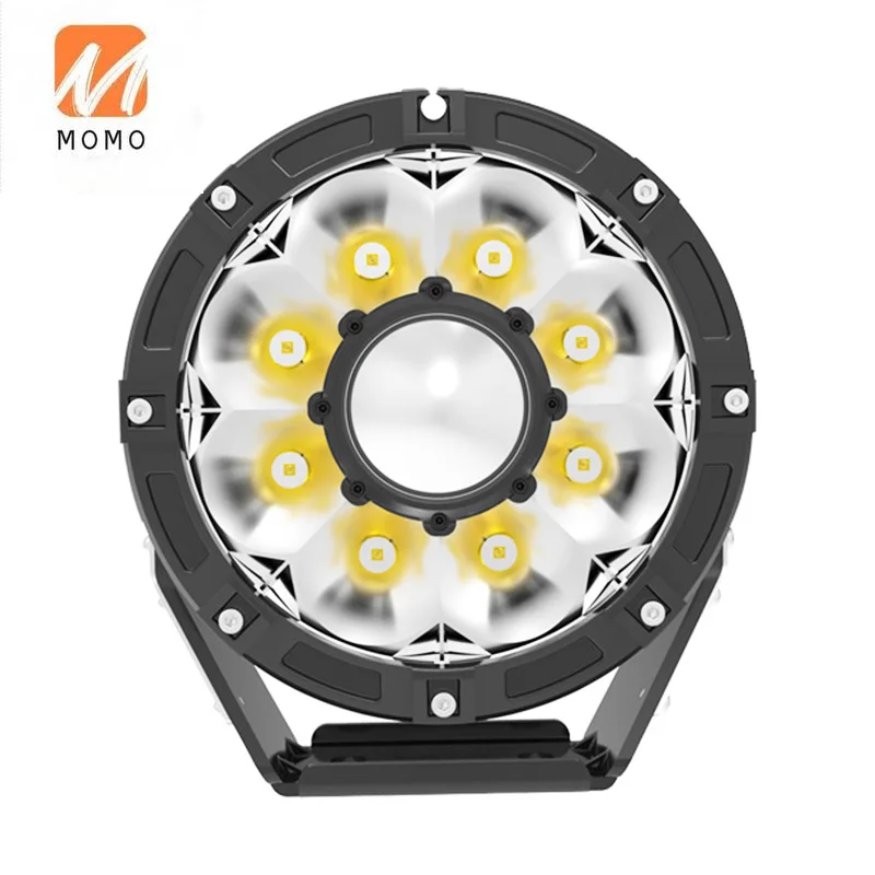 

New product LED Driving Light laser Light Irradiation 2km Led Round 8.5inch off-road 9 inch round headlight Laser Led Work Light