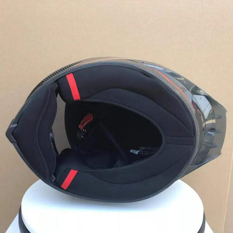 Полнолицевая k5 Pista GP-R Блестящий углерод имитация мотоциклетный шлем езда автомобиль мотокросса мотоциклетный шлем(Реплика