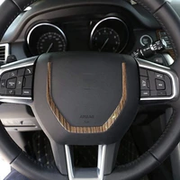 abs steering wheel decoration u shape sequins strip trim accessories for land rover discovery sport 2015 2016 2017 2018