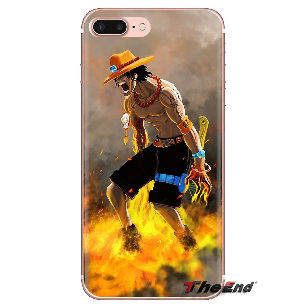 For Xiaomi Mi4 Mi5 Mi5S Mi6 Mi A1 A2 5X 6X 8 9 Lite SE Pro Max Mix 2 3 2S Silicone Covers one piece series monkey d luffy ace |