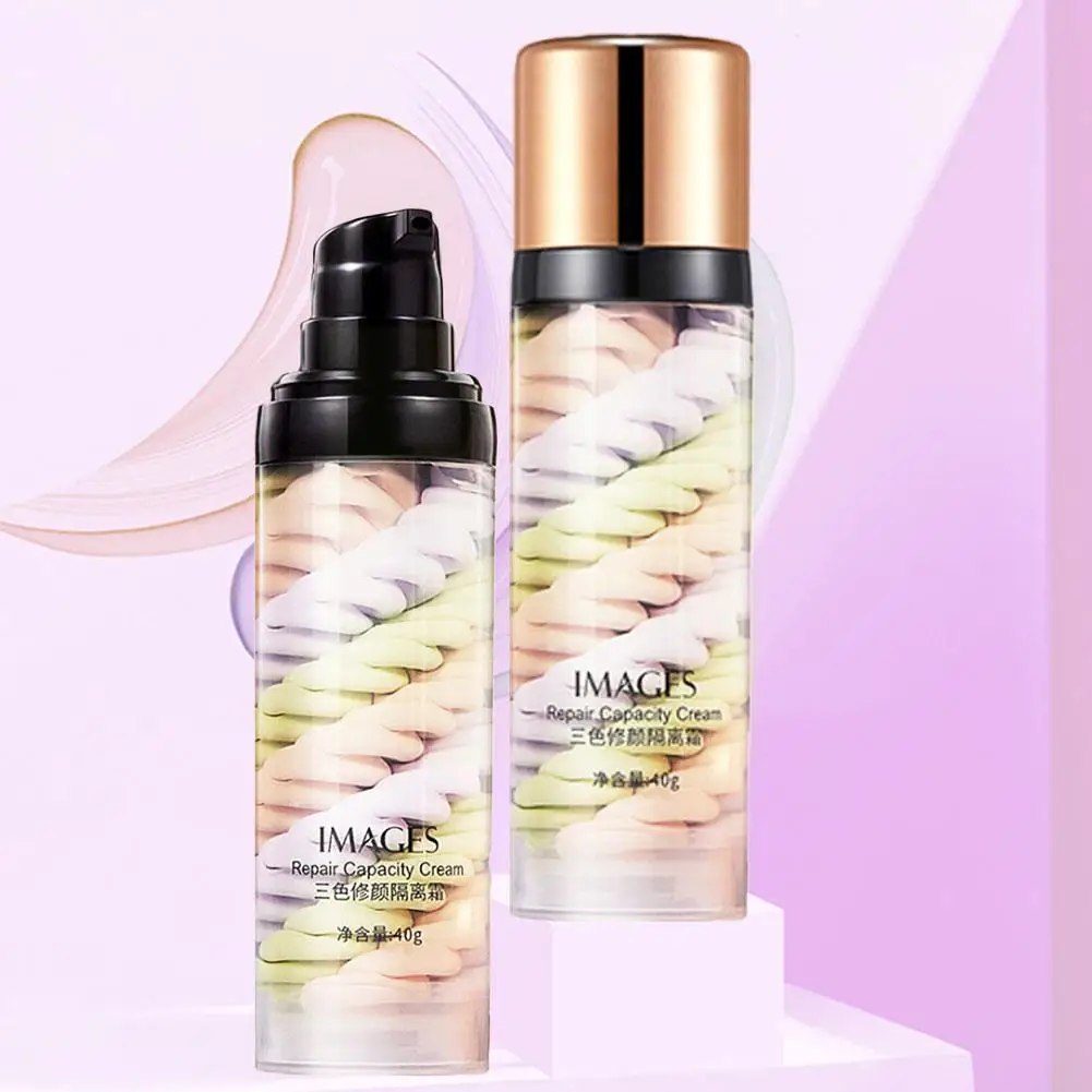 

Base Cream Brighten Skin Tone Moisturizing Makeup Primer Tender Nude Cosmetics Beauty Makeup Skin Portable Natural S7T5