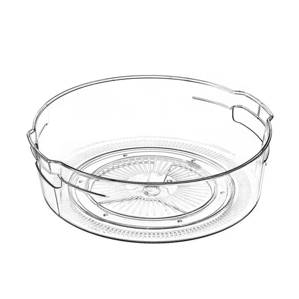 

Multif Kitchen 360 Rotating Storage Tray Kitchen Spice Jar Snack Tray Home Seasoning Spice Racks Organizer Kitchen Storage Tray